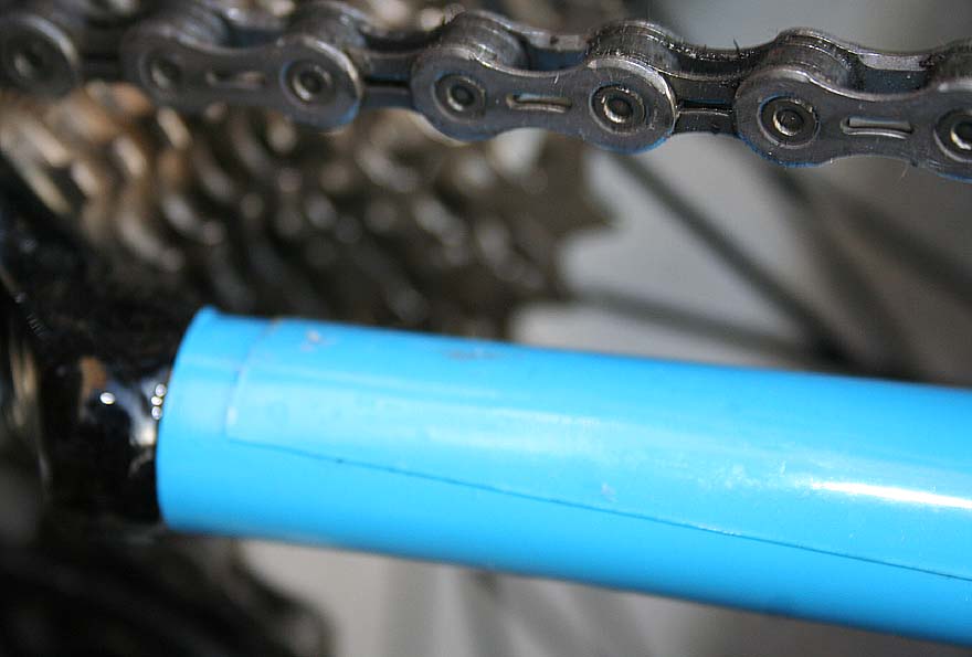 Kettenstrebenschutz Carbon Schwarz Fahrrad Lackschutzfolie Lackschutz  Rahmen